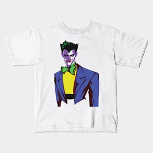 The Dot-Eyed Joker - Fan Art Kids T-Shirt